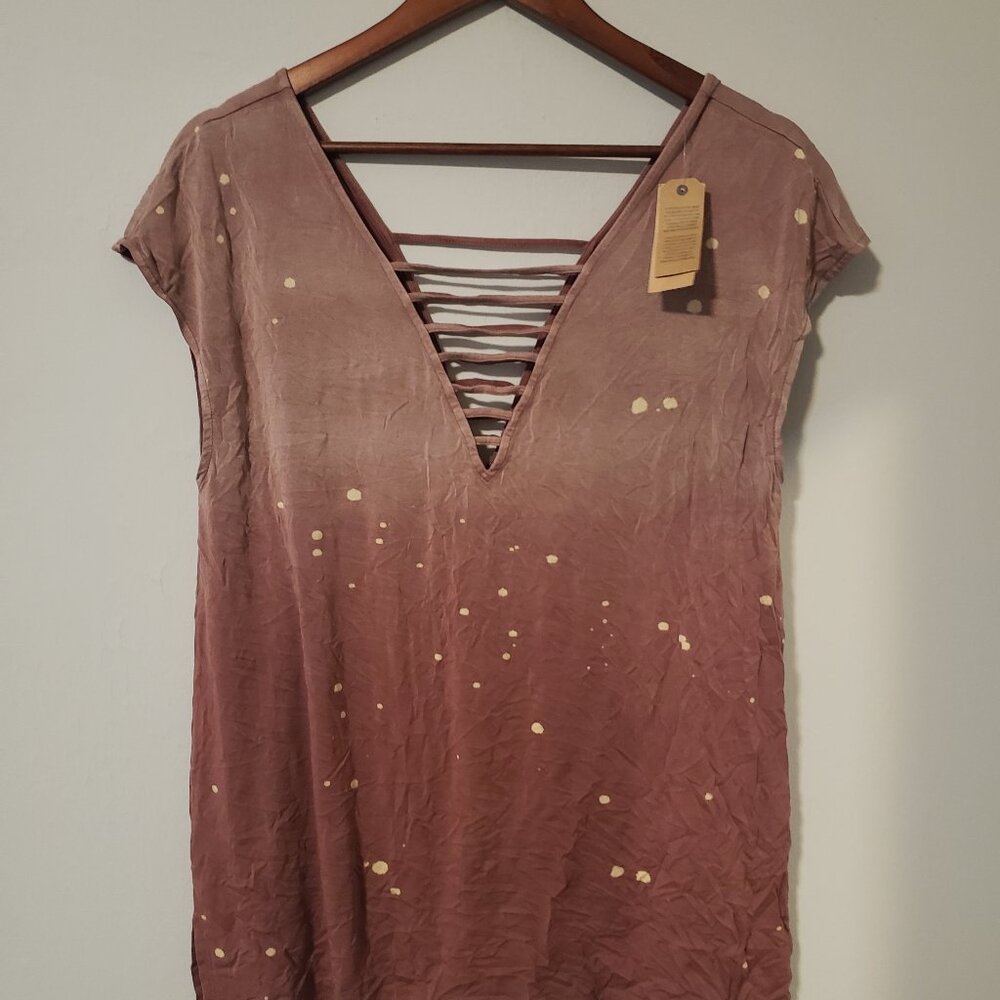 American Eagle Splatter Paint Top